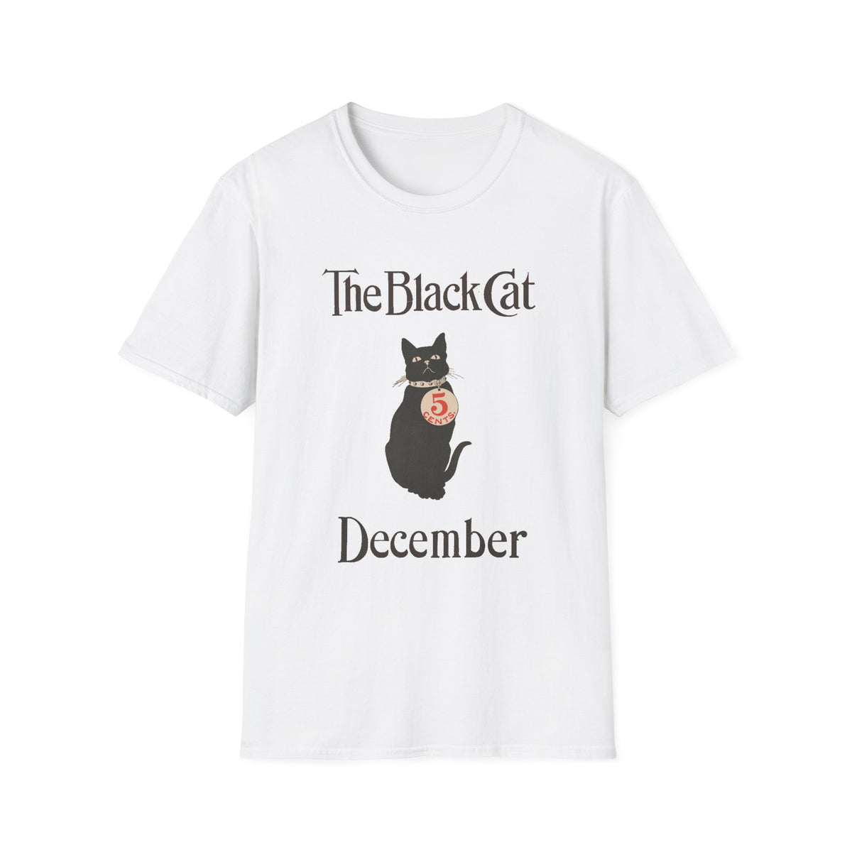 Black Cat December T-Shirt
