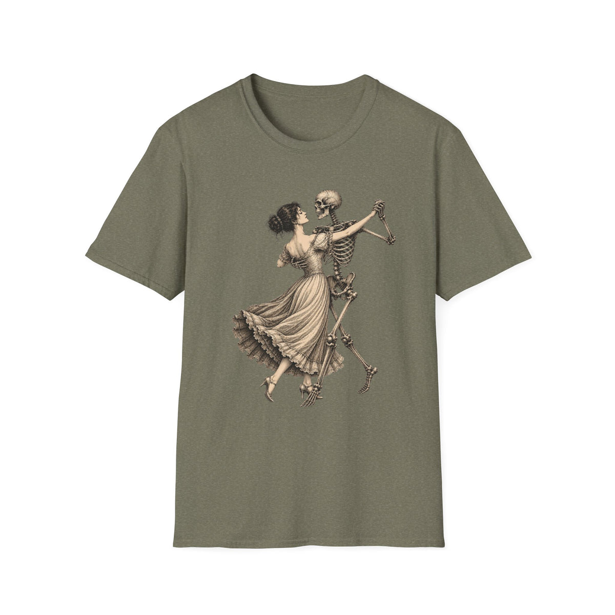 Victorian Dancing Skeleton T-Shirt