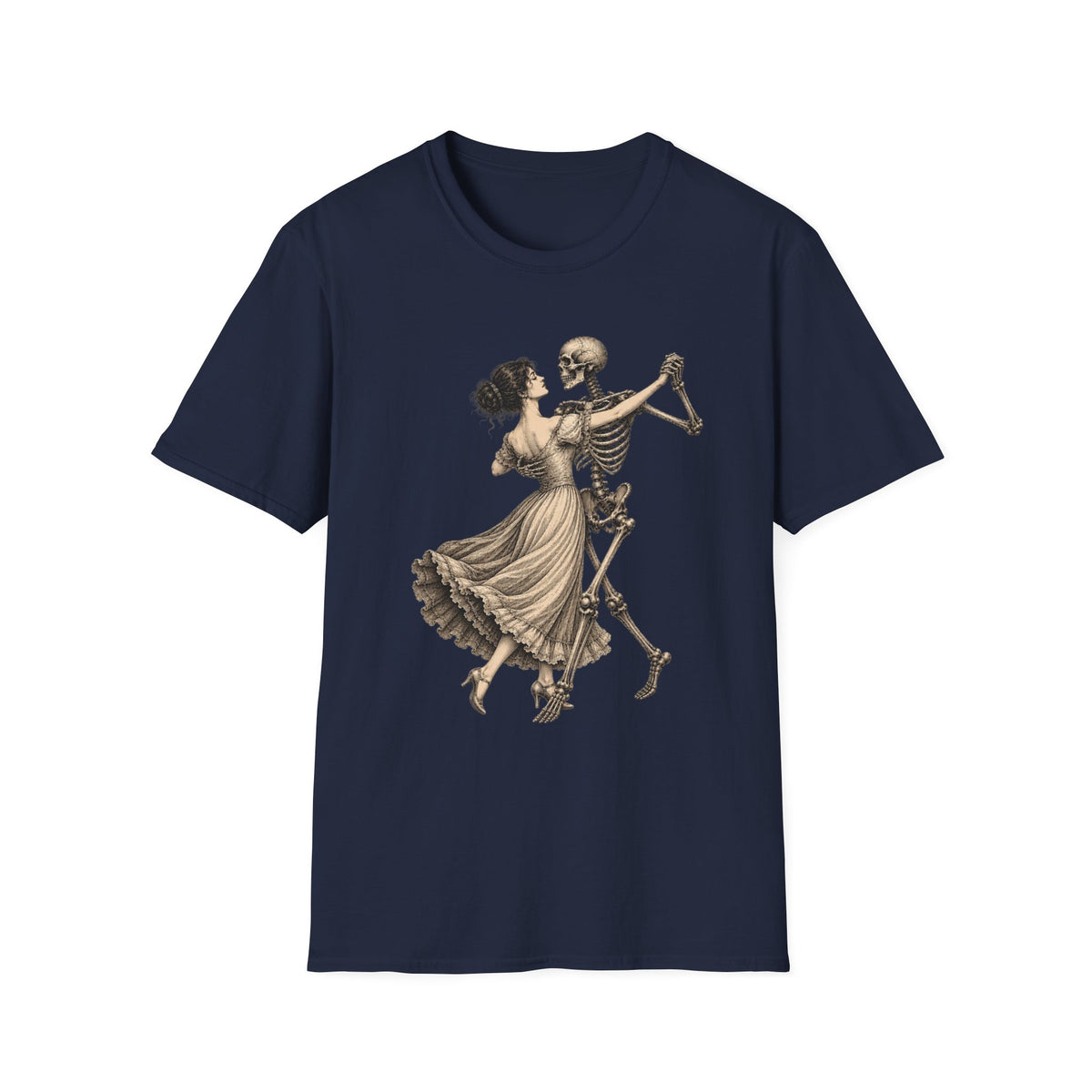 Victorian Dancing Skeleton T-Shirt