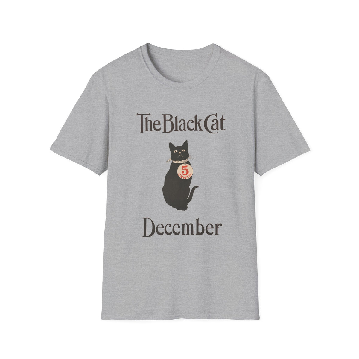 Black Cat December T-Shirt