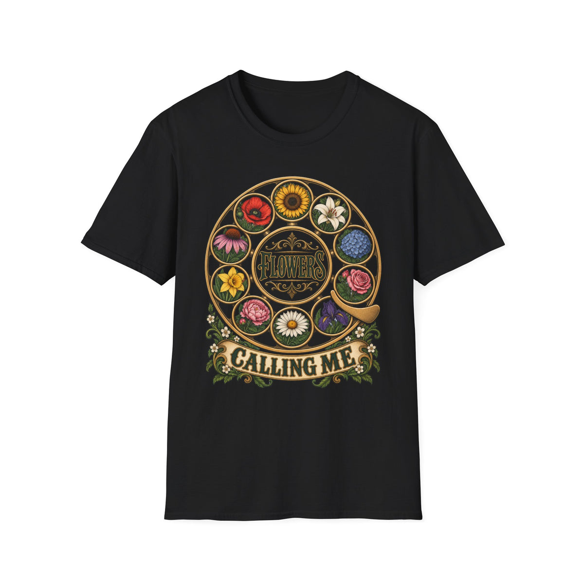 Flowers Calling Me T-shirt