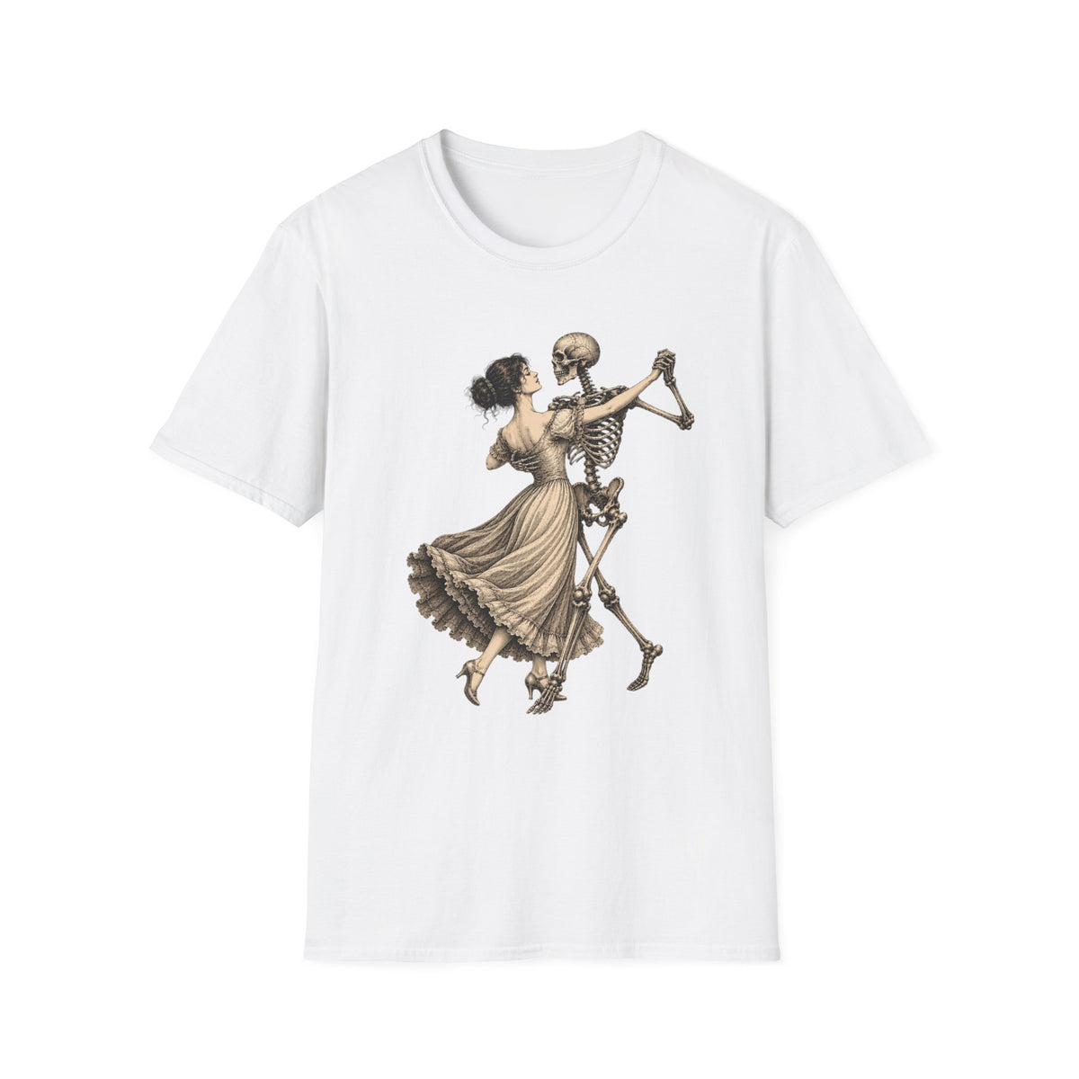 Victorian Dancing Skeleton T-Shirt