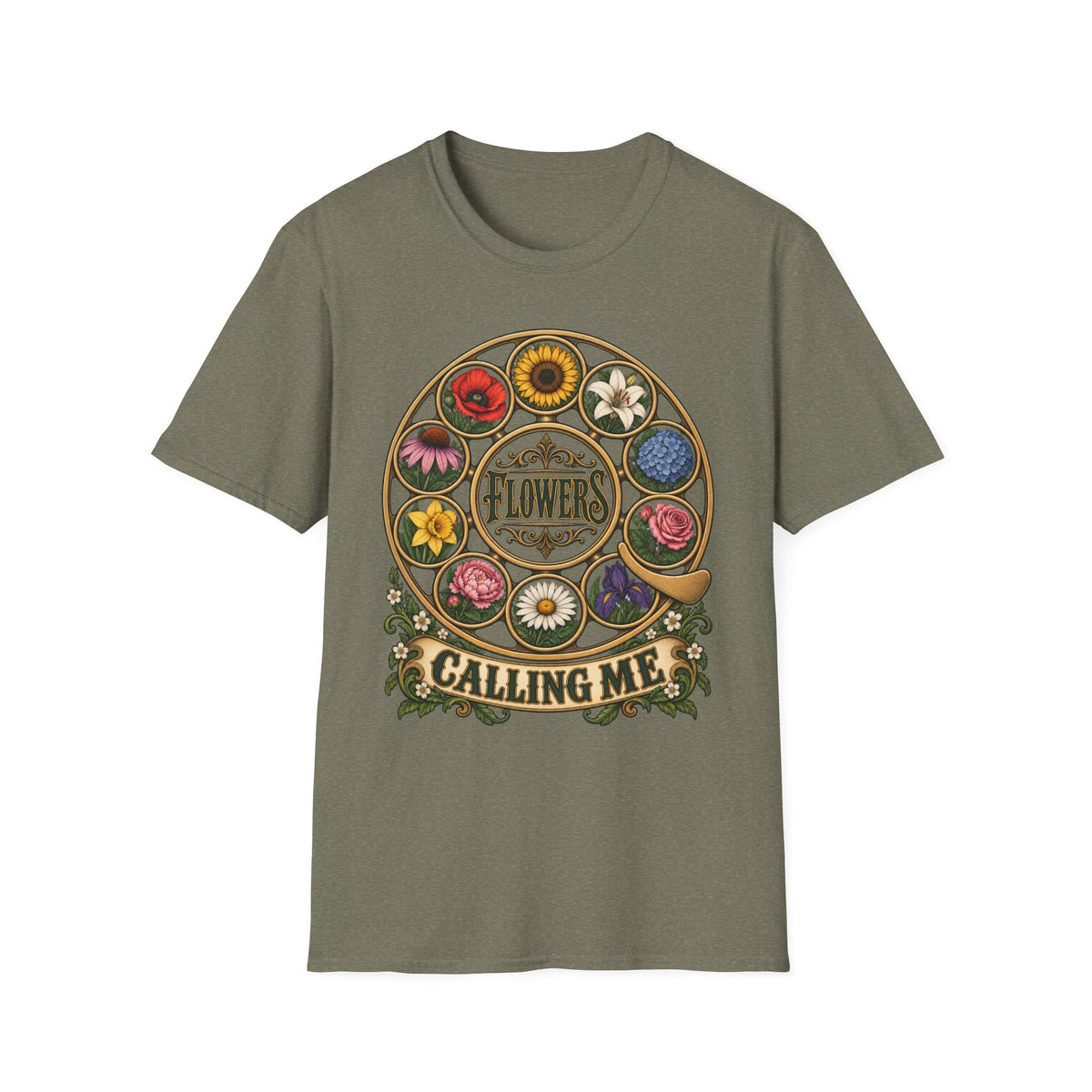 Flowers Calling Me T-shirt