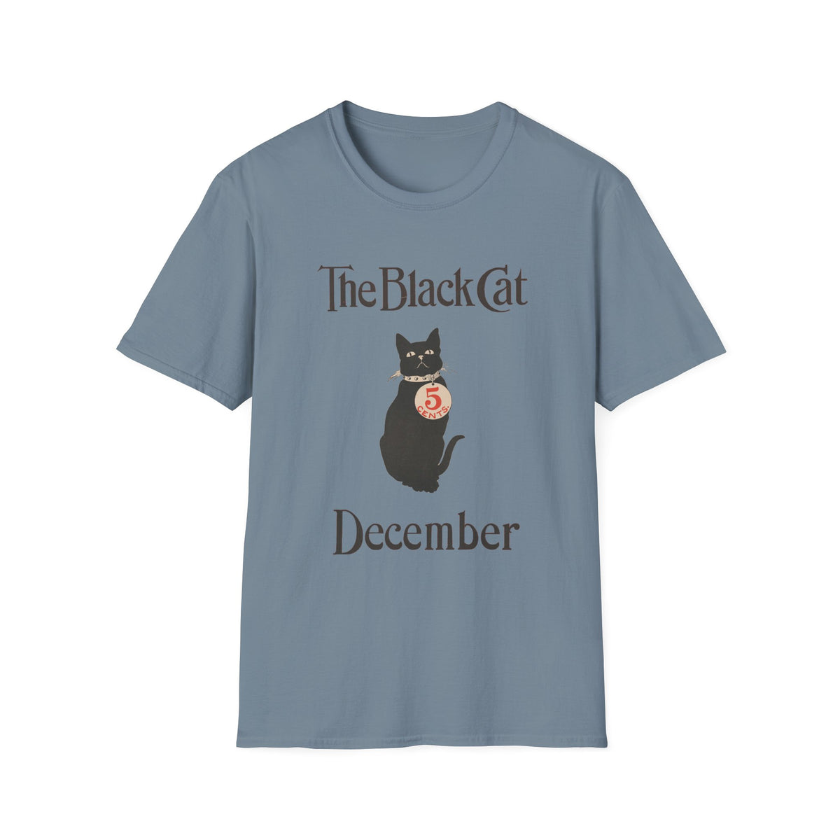 Black Cat December T-Shirt