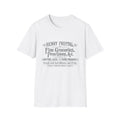 Vintage Grocery Sign T-Shirt — "Henry Freytag Fine Groceries, Provisions, &c." Retro Farmstore Tee