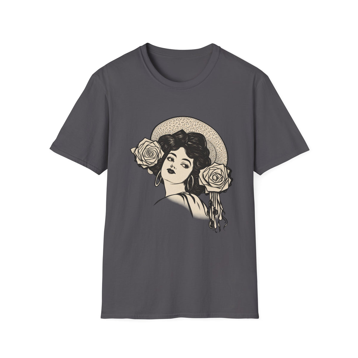 Lady and Roses T-Shirt