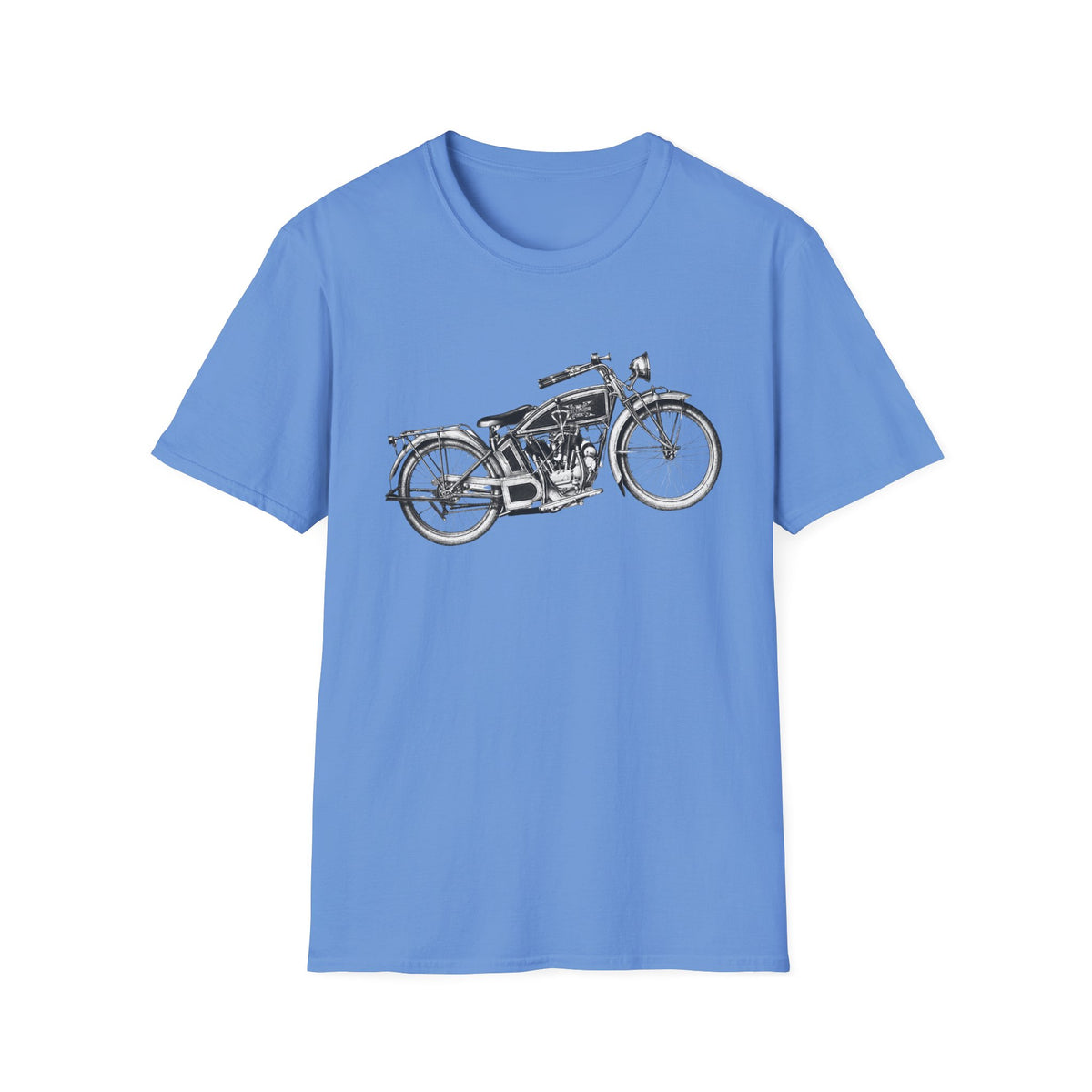 Vintage Motorcycle Sketch T-Shirt