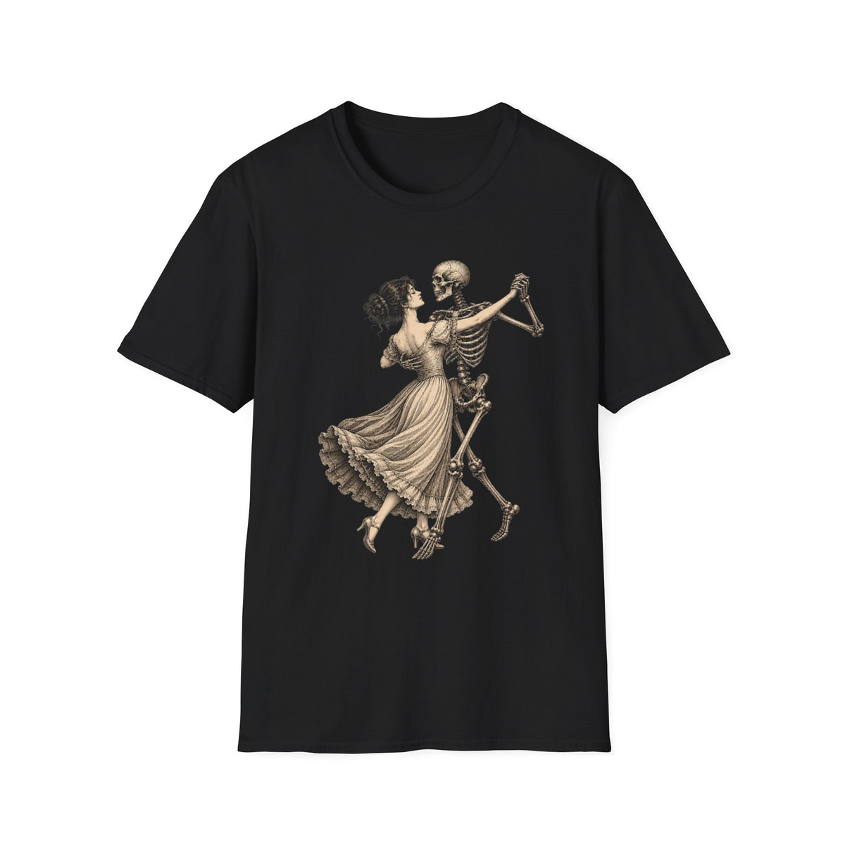 Victorian Dancing Skeleton T-Shirt