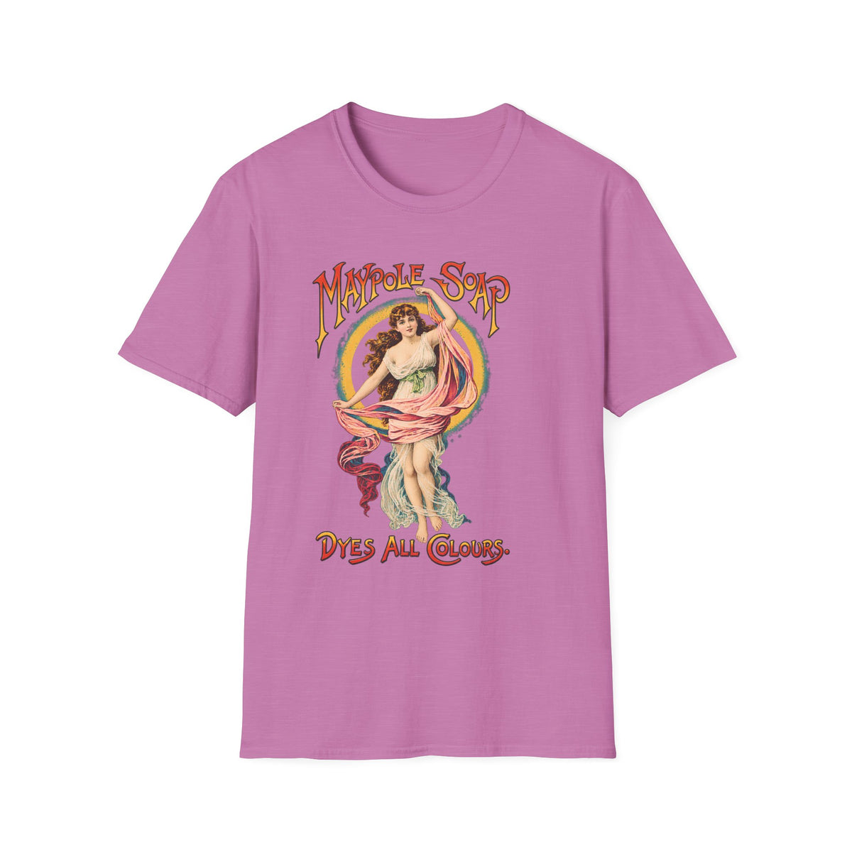 Vintage Maypole Soap Graphic T‑Shirt — Retro Advertising Art Tee