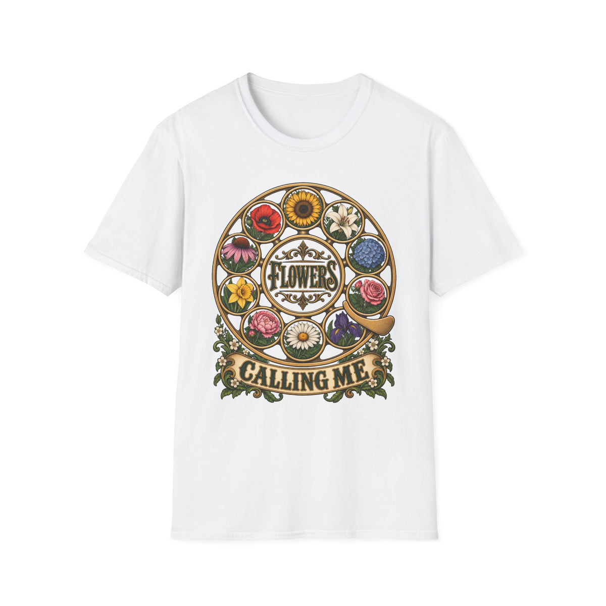 Flowers Calling Me T-shirt