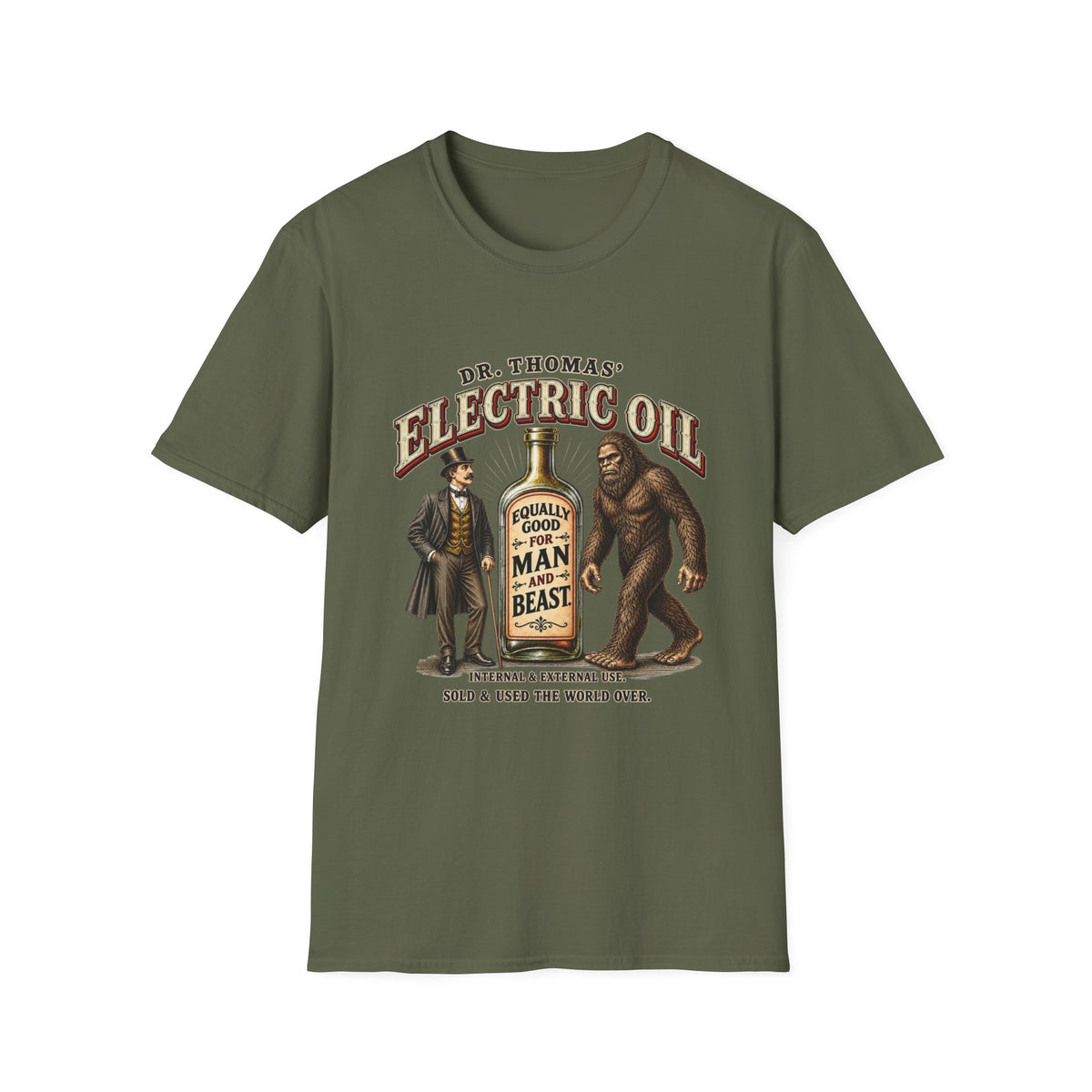 Dr. Thomas' Electric Oil Bigfoot T-Shirt