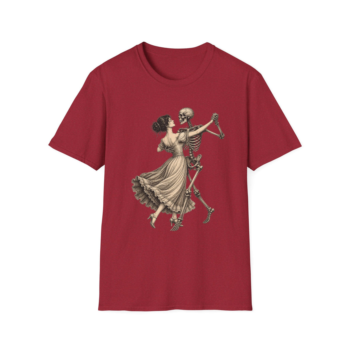Victorian Dancing Skeleton T-Shirt