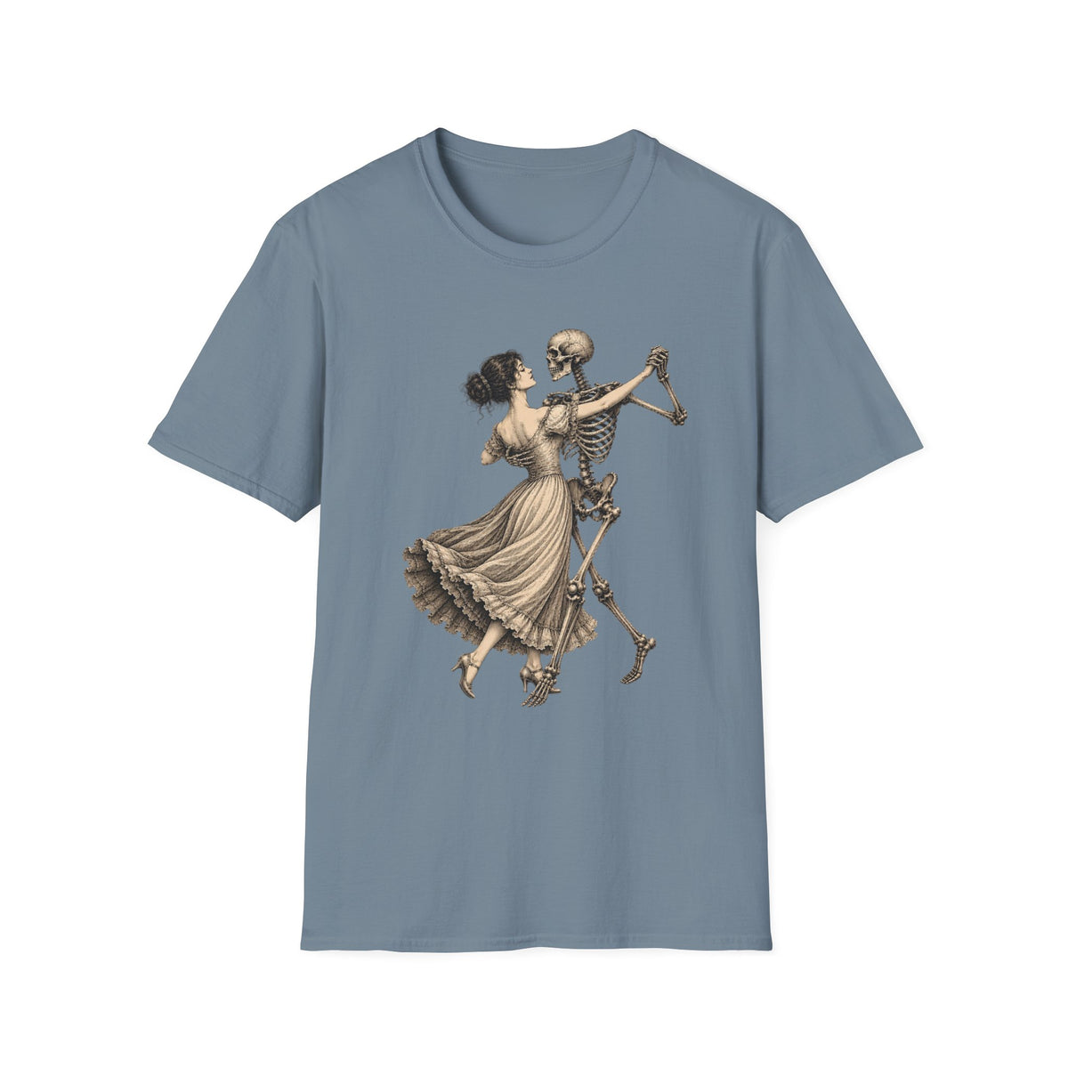 Victorian Dancing Skeleton T-Shirt