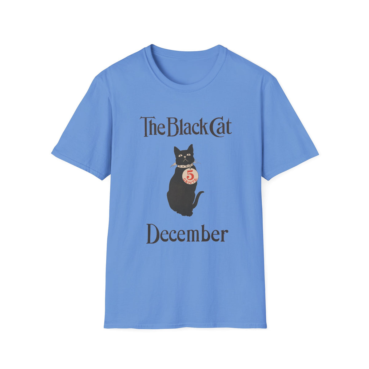 Black Cat December T-Shirt
