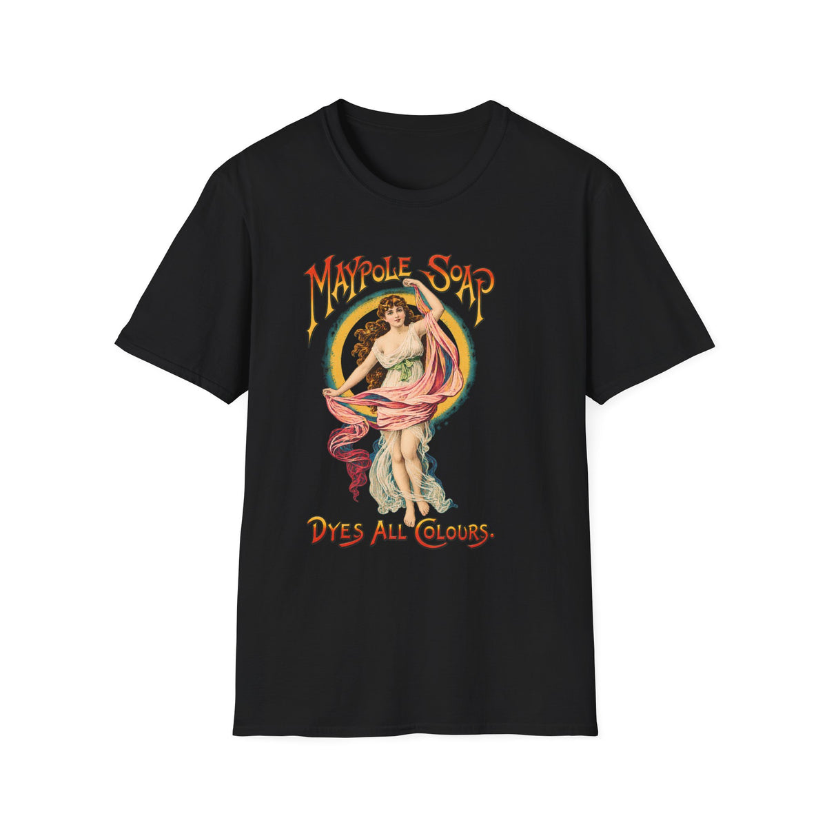 Vintage Maypole Soap Graphic T‑Shirt — Retro Advertising Art Tee