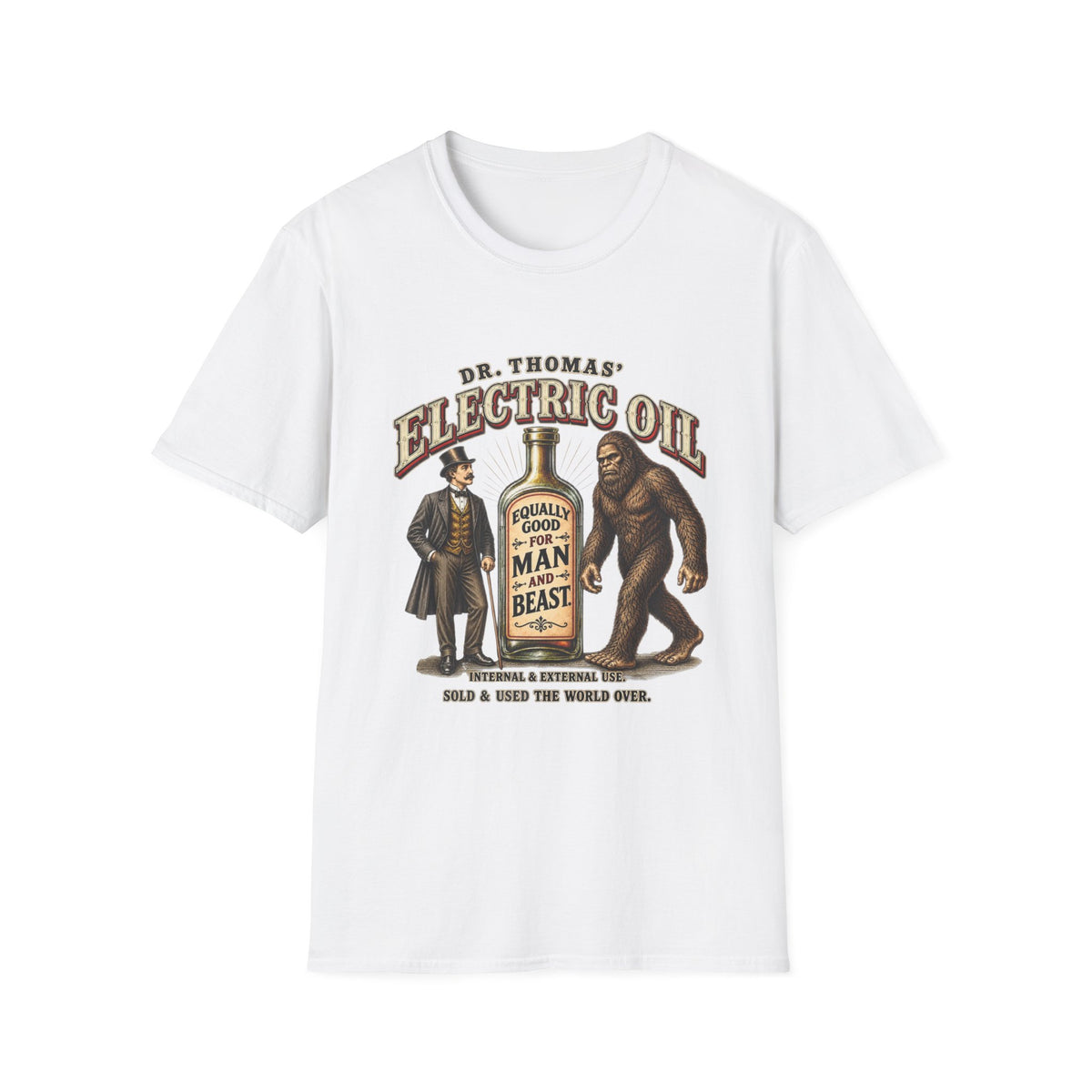 Dr. Thomas' Electric Oil Bigfoot T-Shirt