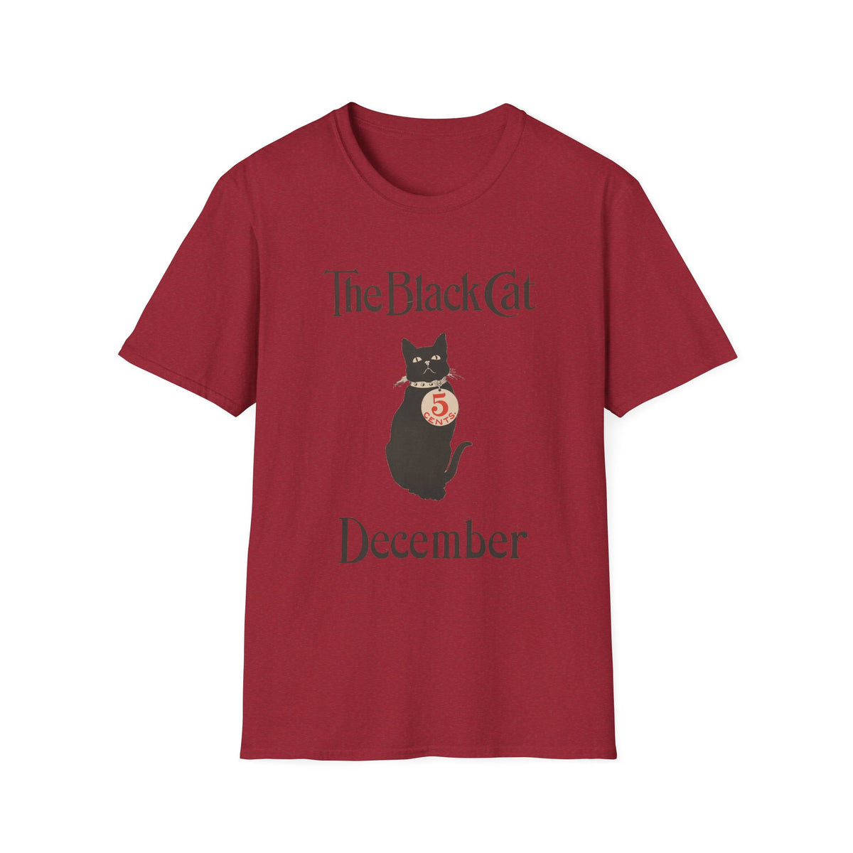 Black Cat December T-Shirt