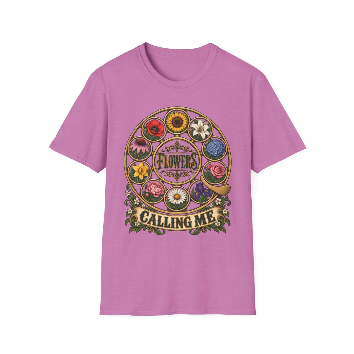 Flowers Calling Me T-shirt