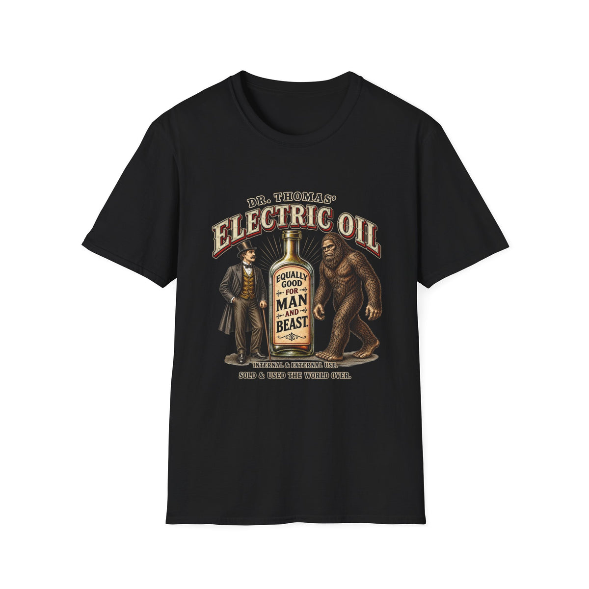 Dr. Thomas' Electric Oil Bigfoot T-Shirt