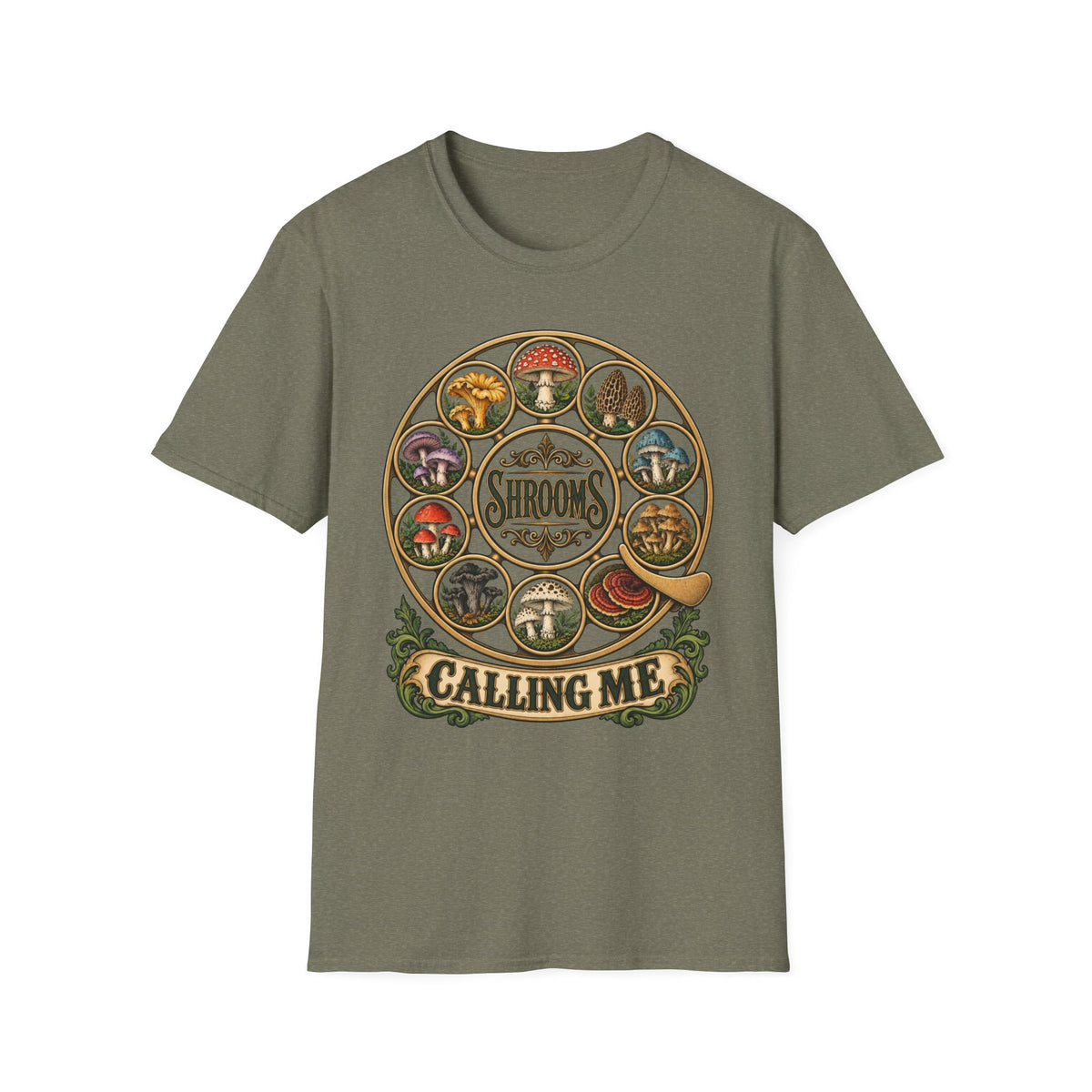 Mushrooms Calling Me T-shirt