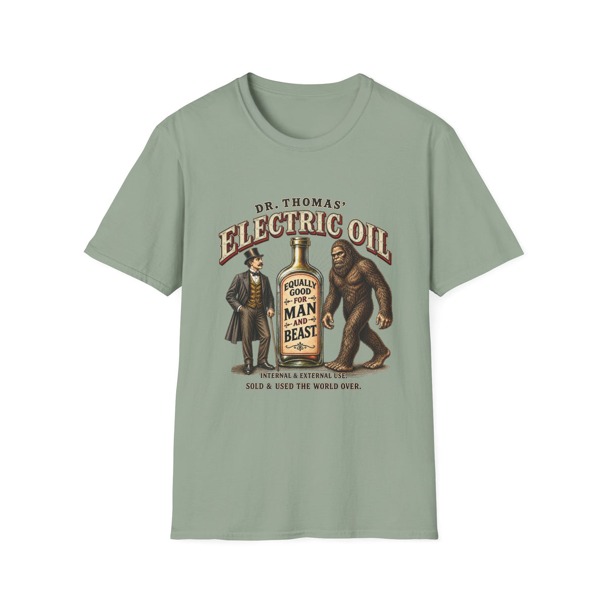 Dr. Thomas' Electric Oil Bigfoot T-Shirt