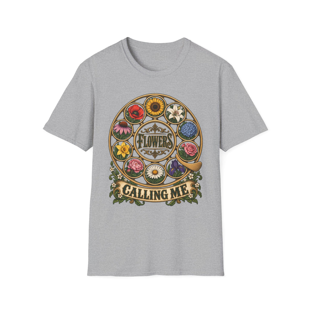 Flowers Calling Me T-shirt
