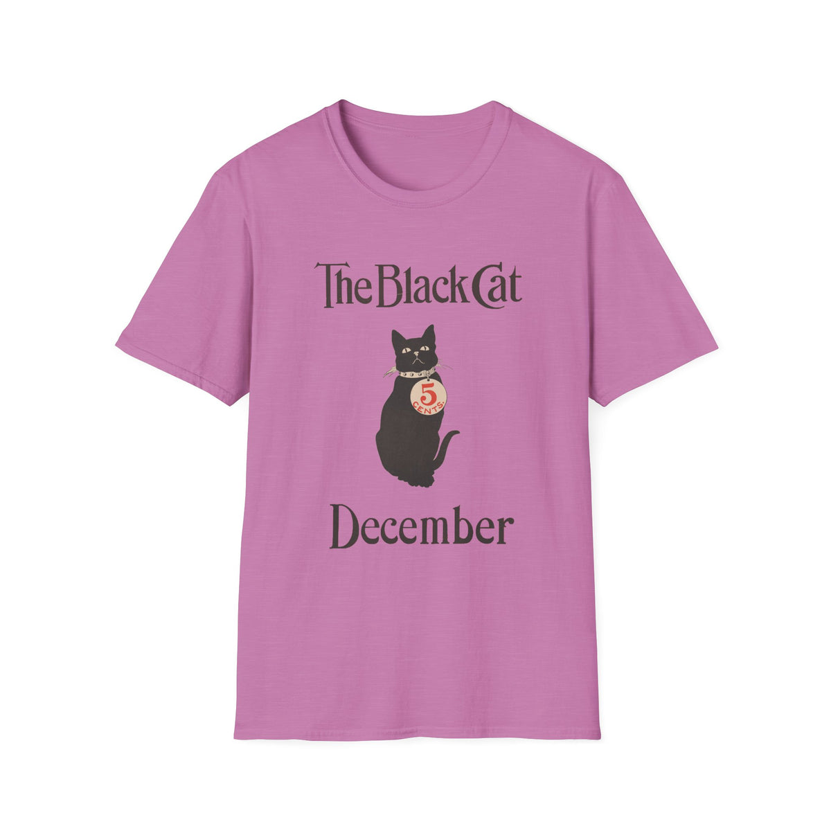 Black Cat December T-Shirt